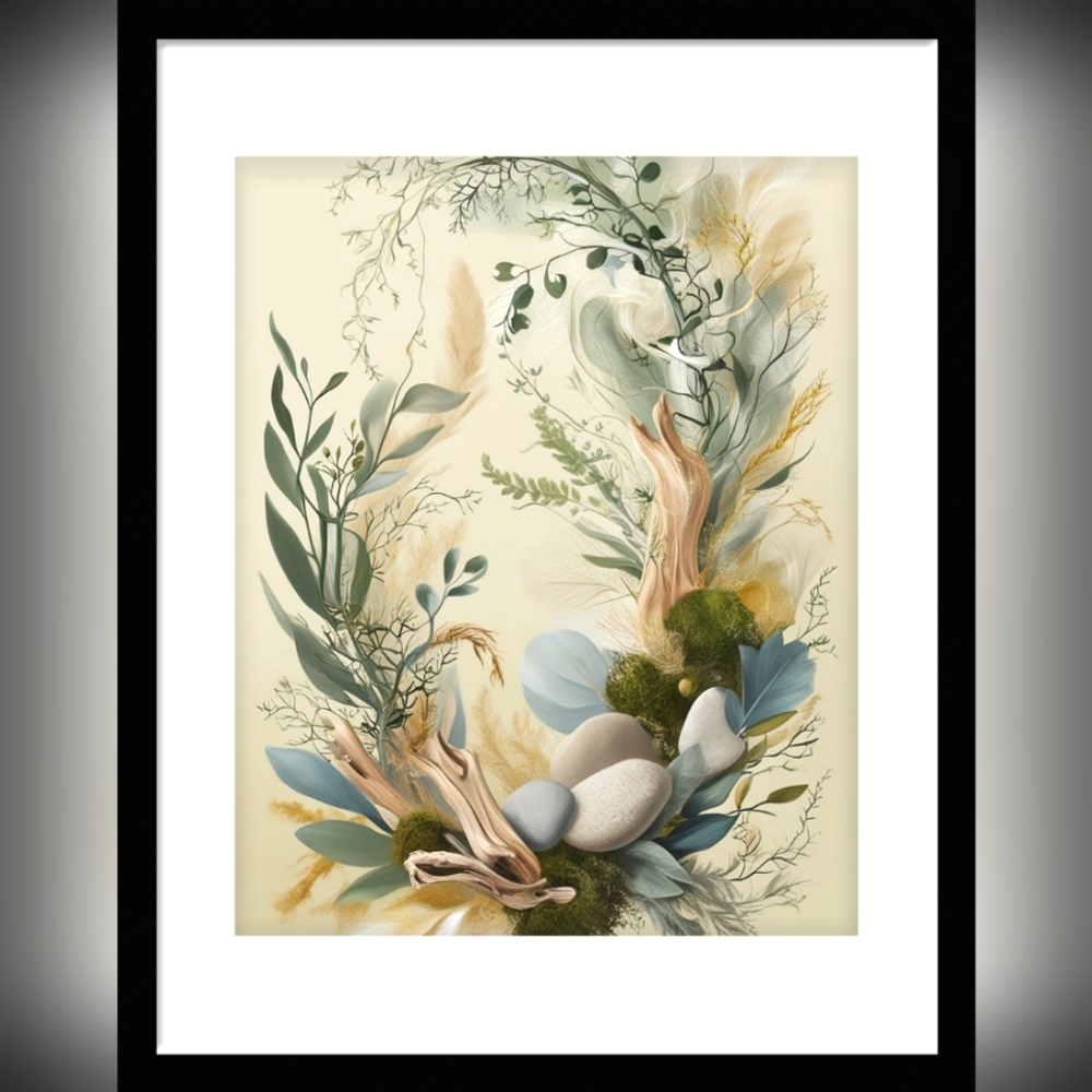 Framed Digital Artwork
